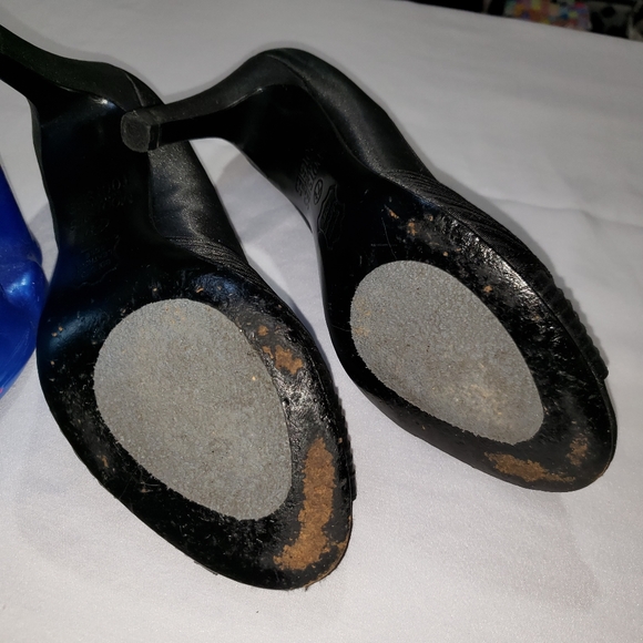 Womens black high heels - Picture 6 of 11